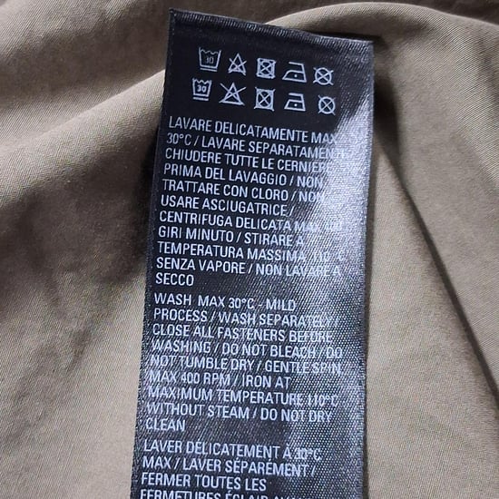 Balenciaga Kapuzenparka-Hemdjacke aus beiger Baumwolle - Image 4