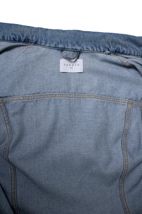 Sandro, Jeansjacke in Hellblau - Image 5