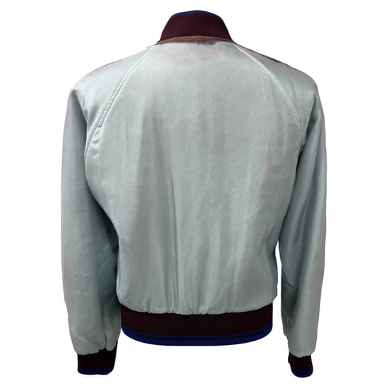 Dries Van Noten bedruckte Bomberjacke aus mehrfarbiger Seide - Image 3
