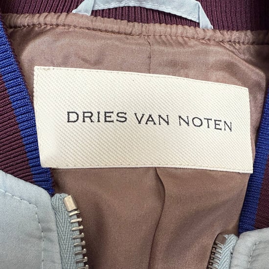 Dries Van Noten bedruckte Bomberjacke aus mehrfarbiger Seide - Image 4