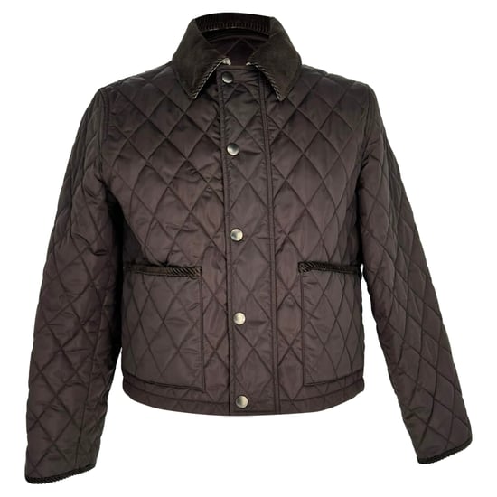 Kurze Steppjacke von Burberry aus braunem Polyamid - Image 1