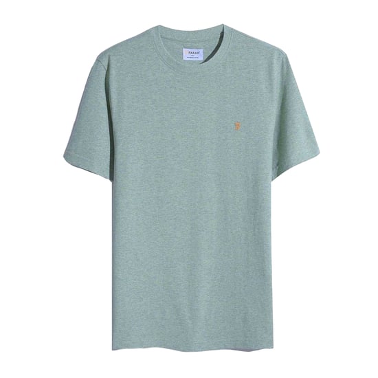 Farah - T-Shirt für Herren, Regulär (Nebelgrün) - Image 2