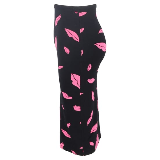 Diane von Furstenberg Midi-Rock mit Lippenprint aus mehrfarbigem Polyester - Image 2