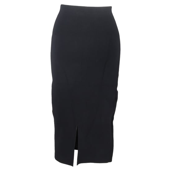 Victoria Beckham Midirock aus schwarzer Viskose - Image 3