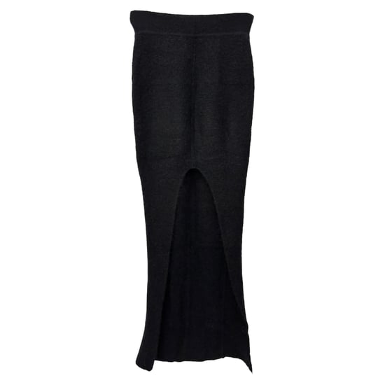 Rick Owens Porterville Pillar Maxirock aus schwarzem Kaschmir - Image 2