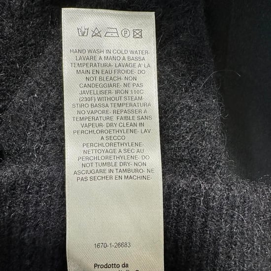 Rick Owens Porterville Pillar Maxirock aus schwarzem Kaschmir - Image 5