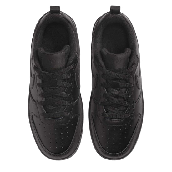 Nike - "Borough Low Recraft" Sneaker für Kinder, Leder, Flach (Dreifaches Schwarz) - Image 4