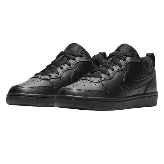 Nike - "Borough Low Recraft" Sneaker für Kinder, Leder, Flach (Dreifaches Schwarz) - Image 5
