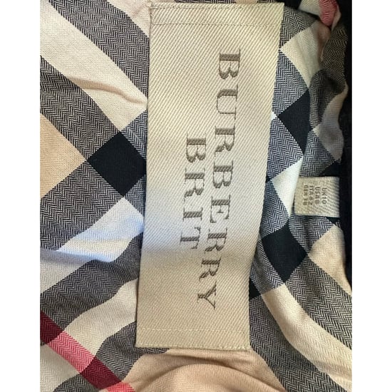 Burberry Brit Zweireiher-Mantel aus schwarzer Wolle - Image 5