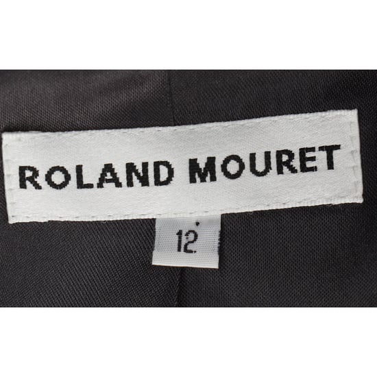 Roland Mouret Mantel mit Gürtel aus grauer Wolle - Image 4