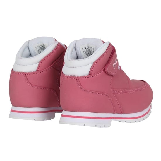 Firetrap - "Rhino" Stiefel für Baby, Leder (Pink/Weiß) - Image 2