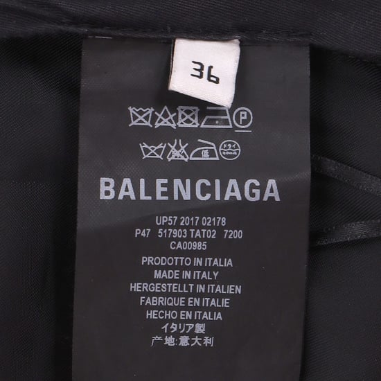 Balenciaga Tartan-Wollhose mit geradem Bein in Gelb - Image 5