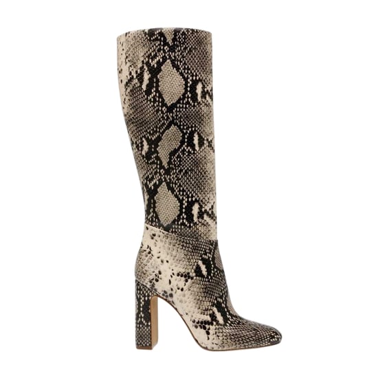 Steve Madden - Schlangenhaut Kniehohe Stiefel für Damen (Hellbeige/Natürliche Schlange) - Image 1