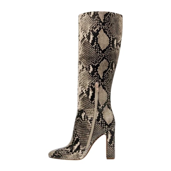Steve Madden - Schlangenhaut Kniehohe Stiefel für Damen (Hellbeige/Natürliche Schlange) - Image 3