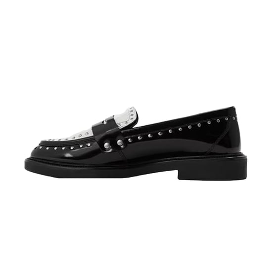 Steve Madden - Mit Stollen Penny-Schlupfschuhe für Damen, Blockabsatz ("Coco"/Schwarz) - Image 3