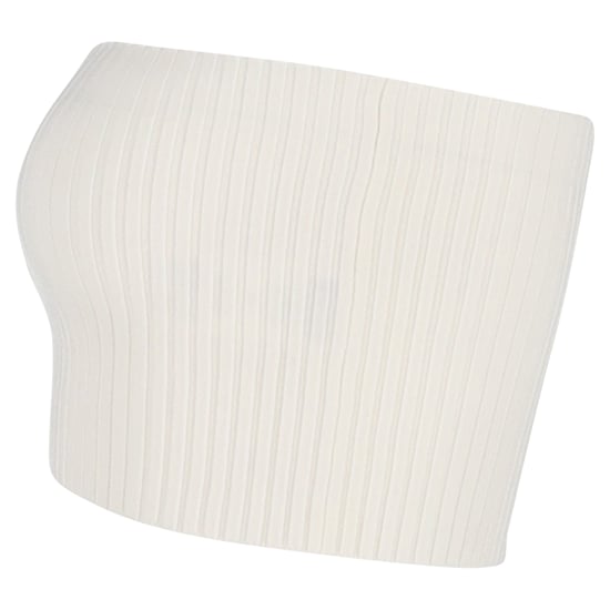Chloé Rippstrick-Tube-Top aus weißer Wolle - Image 2