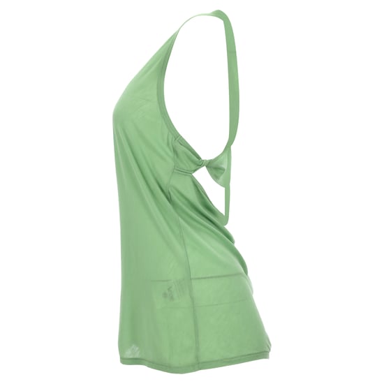 Acne Studios ärmelloses Tanktop mit Rundhalsausschnitt aus grünem Lyocell - Image 2