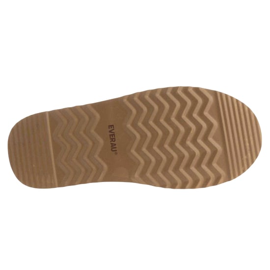 EverAu - "Wonga" Hausschuhe für Damen, Kuh Wildleder, Plattform-Absatz (Sand) - Image 3