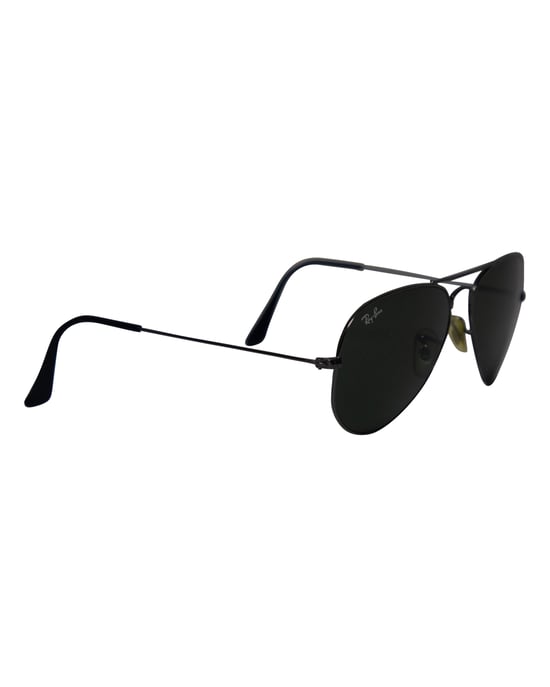 Ray-Ban Classic Aviator Sonnenbrille in Schwarzmetall - Image 3