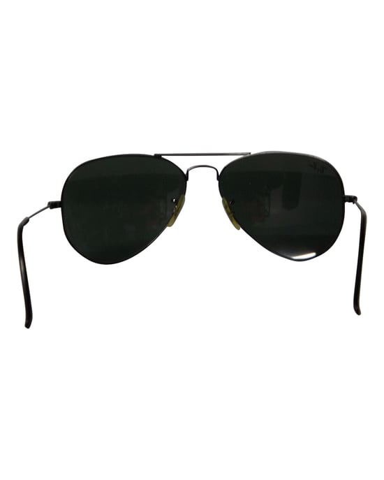 Ray-Ban Classic Aviator Sonnenbrille in Schwarzmetall - Image 4