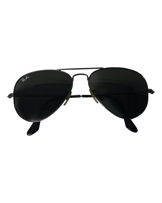 Ray-Ban Classic Aviator Sonnenbrille in Schwarzmetall - Image 5