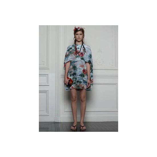 Valentino Hawaiian Couture Cape-Kleid – 10er - Image 2