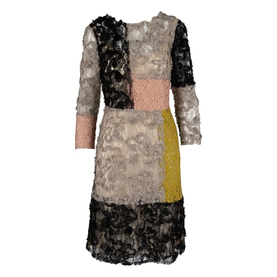 Moschino – Günstiges und schickes Colorblock-Spitzenkleid – 2010er Jahre - Image 1