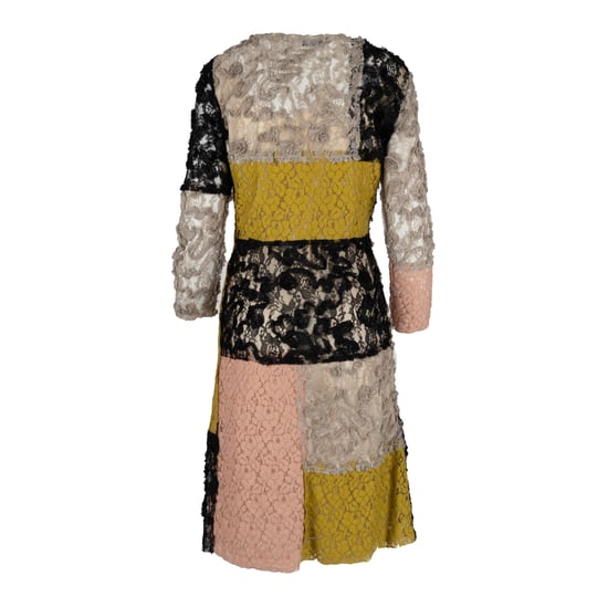Moschino – Günstiges und schickes Colorblock-Spitzenkleid – 2010er Jahre - Image 3