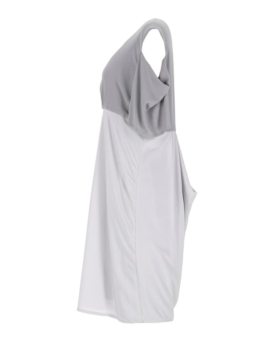 Asymmetrisches Drapé-Kleid von Acne Studios aus grauem Polyester - Image 2