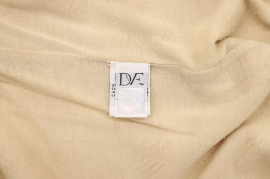 Diane Von Furstenberg – Langärmliges Zarita-Spitzenkleid aus beiger Viskose - Image 5