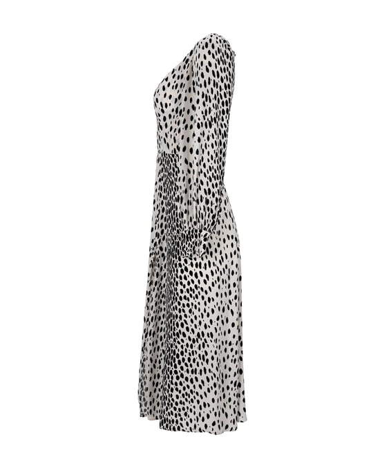 Reformation Alessi Crêpe-Midikleid aus Viskose mit Tiermuster - Image 2
