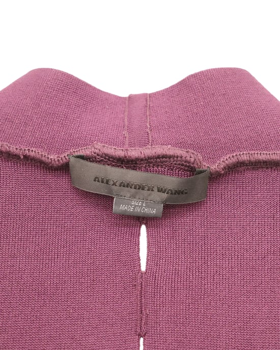Alexander Wang Pre-owned Cut‑Out figurbetontes Kleid aus Viskose - Bordeaux - Image 4