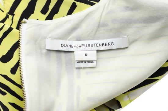 Diane Von Furstenberg – Bedrucktes Freizeitkleid „Hayley“ aus gelber Baumwolle - Image 2