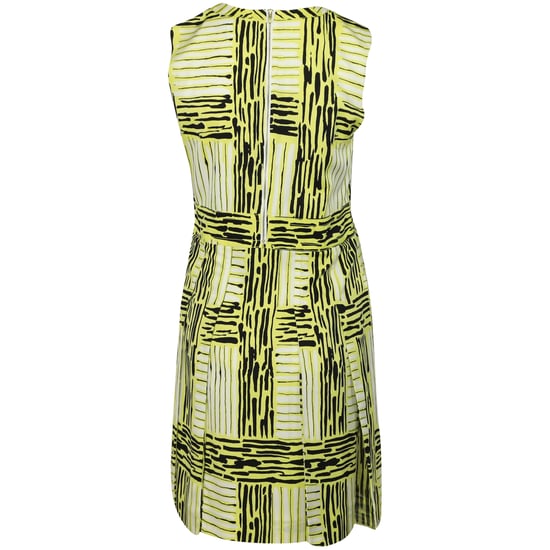 Diane Von Furstenberg – Bedrucktes Freizeitkleid „Hayley“ aus gelber Baumwolle - Image 4