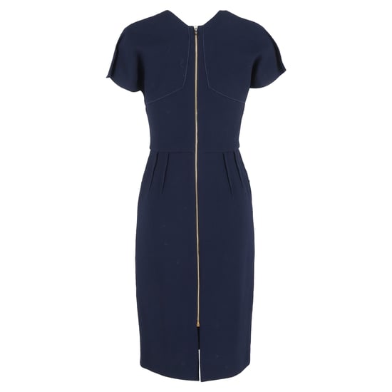 Roland Mouret „The Biltmore“-Kleid aus marineblauer Wolle - Image 3