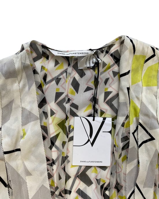 Diane Von Furstenberg Pre-owned MarMara Kleid aus Seide - Mehrfarbig - Image 5