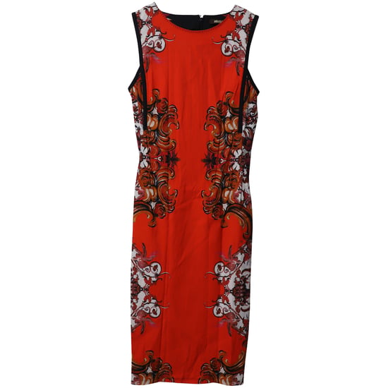 Roberto Cavalli Etuikleid mit Print aus mehrfarbiger Viskose - Image 1