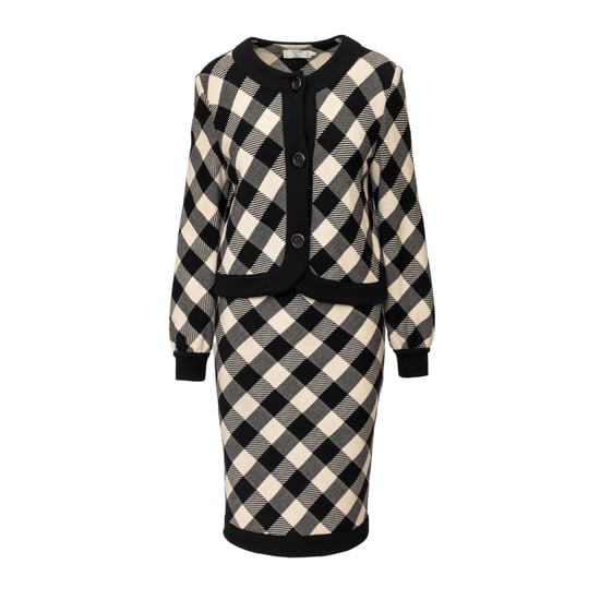 Valentino Studio Kariertes Wollset - 90er Jahre - Image 1