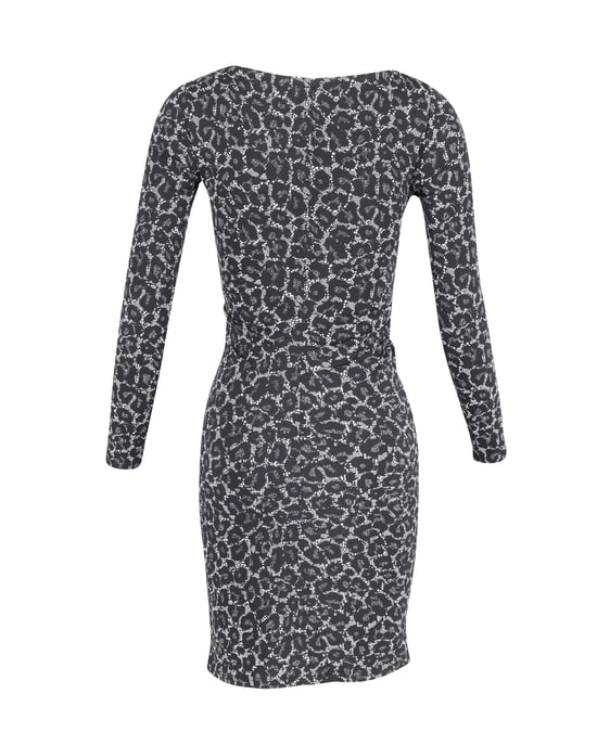 Michael Kors Midikleid aus Polyester mit Animal-Print - Animal-Print - Image 2