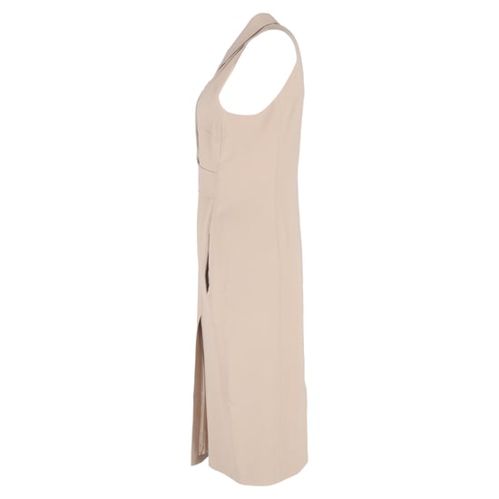 Roland Mouret Wickelkleid Midi aus beiger Viskose - Image 2