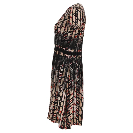 Bottega Veneta knielanges Kleid aus mehrfarbiger Seide - Image 2