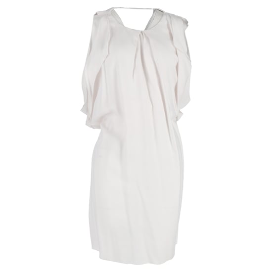 Ärmelloses, knielanges Kleid von Acne Studios aus weißer Viskose - Image 1
