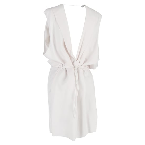 Ärmelloses, knielanges Kleid von Acne Studios aus weißer Viskose - Image 3
