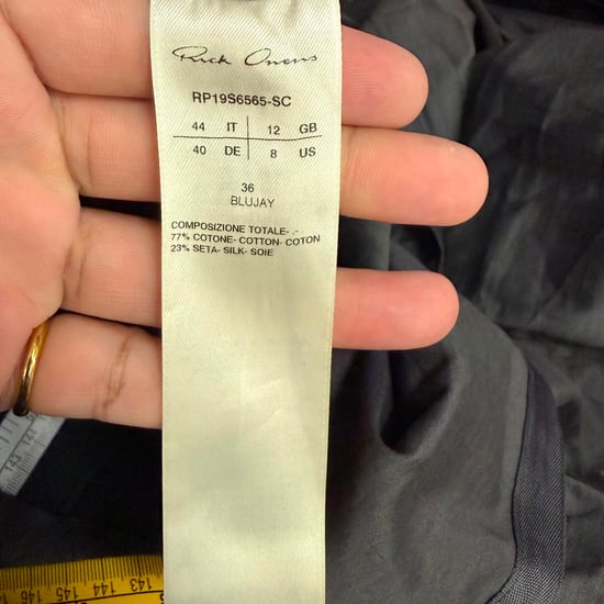 Ärmelloses Midikleid von Rick Owens aus schwarzer Baumwolle mit Raffungen - Image 5