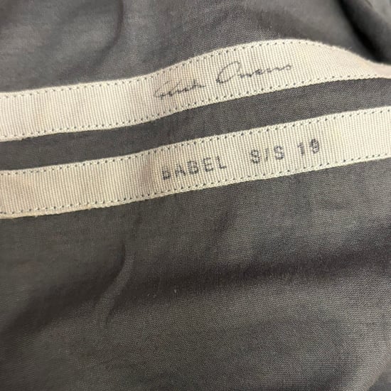 Ärmelloses Midikleid von Rick Owens aus schwarzer Baumwolle mit Raffungen - Image 6