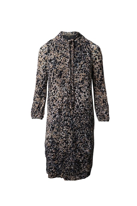 Burberry Midikleid mit Print aus mehrfarbigem Viskose - Image 1