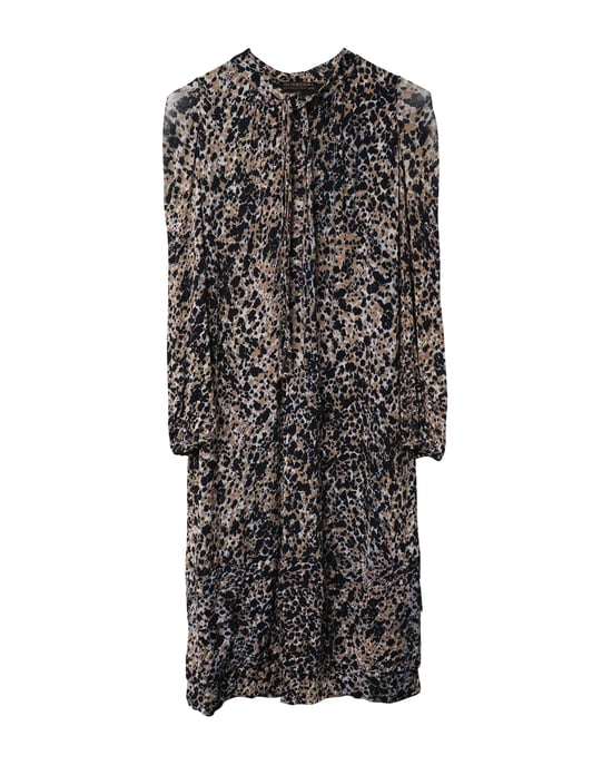 Burberry Midikleid mit Print aus mehrfarbigem Viskose - Image 2