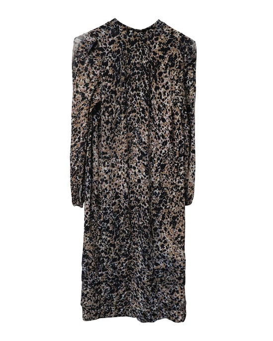 Burberry Midikleid mit Print aus mehrfarbigem Viskose - Image 3