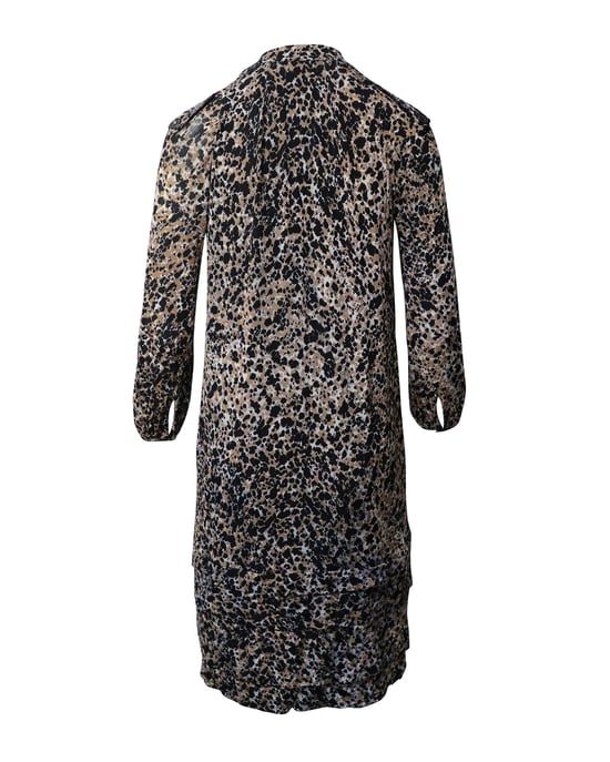 Burberry Midikleid mit Print aus mehrfarbigem Viskose - Image 5