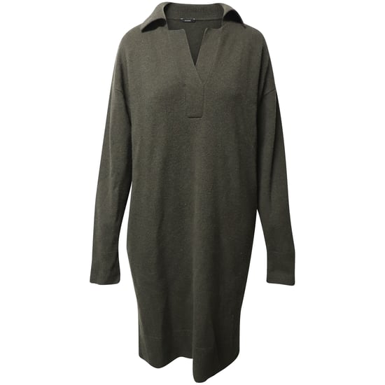 Joseph Übergroßes Strickkleid aus dunkelgrüner Wolle - Image 1